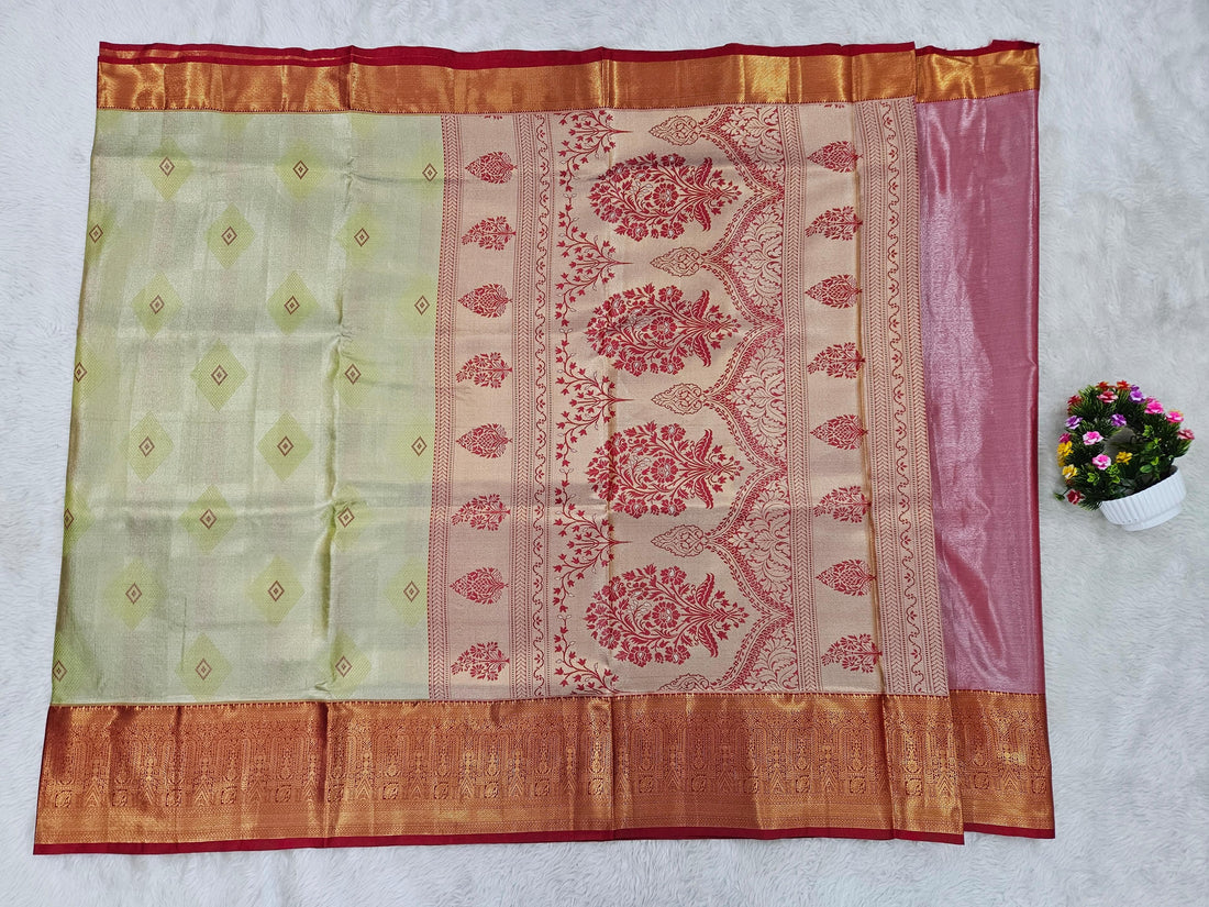 Semi kanchipattu saree