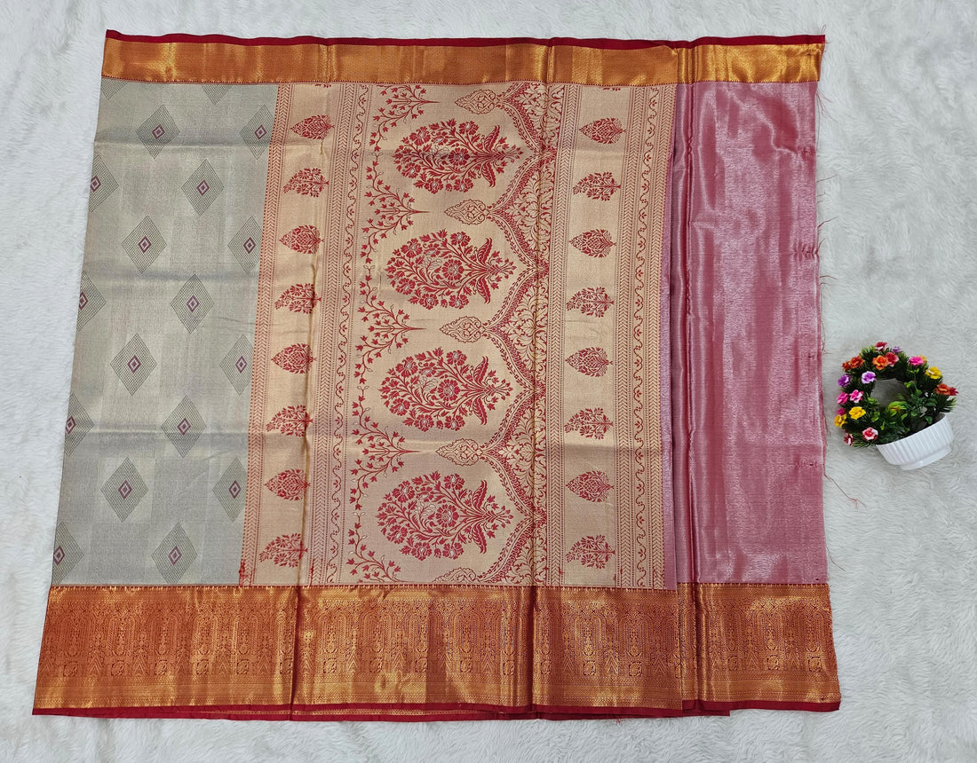 Semi kanchipattu saree