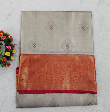 Semi kanchipattu saree
