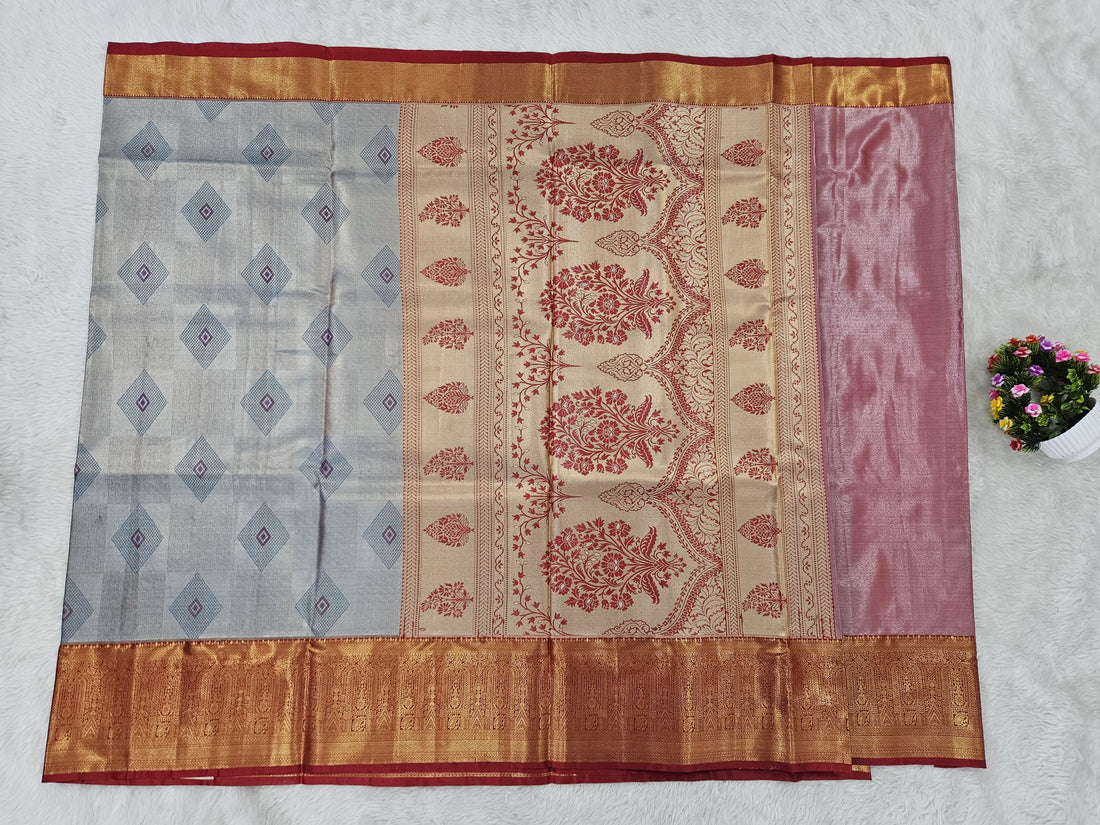 Semi kanchipattu saree
