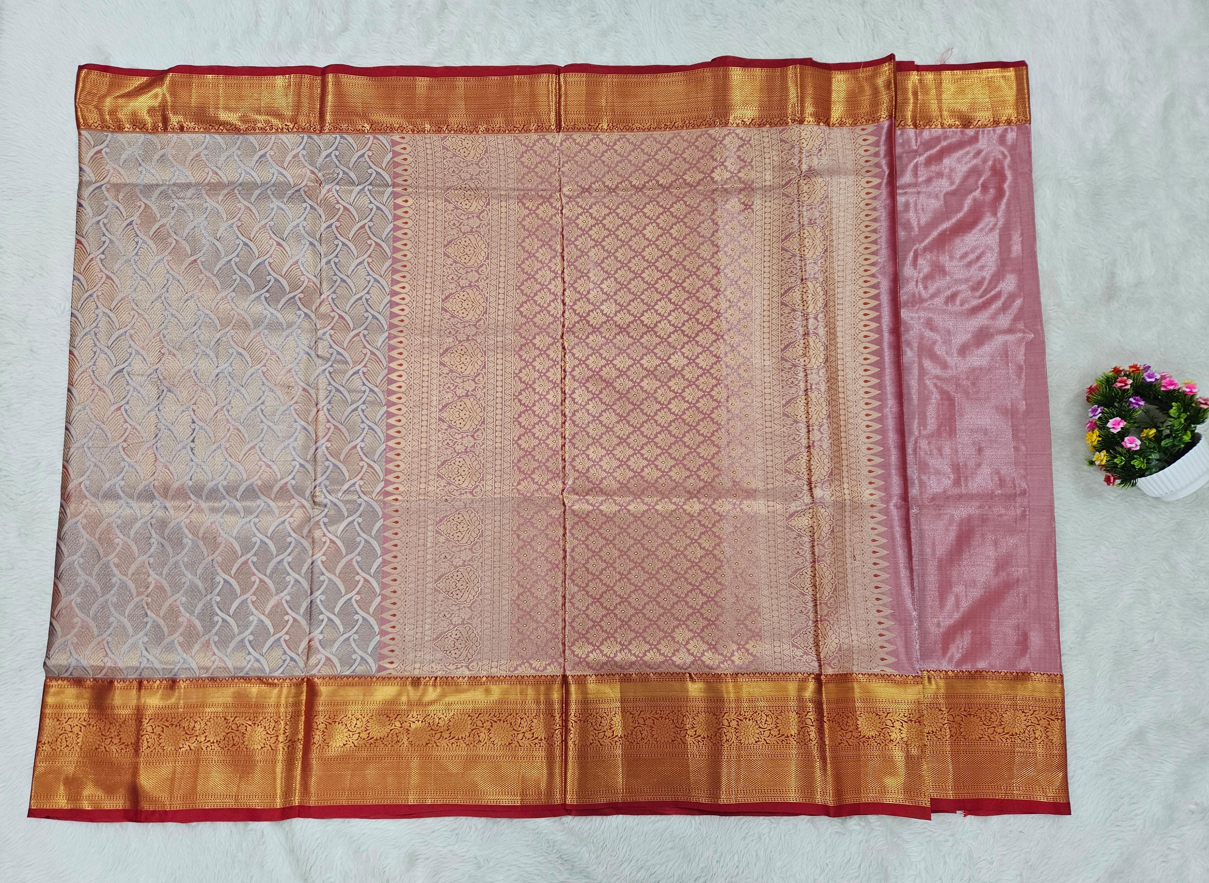 Semi kanchipattu saree