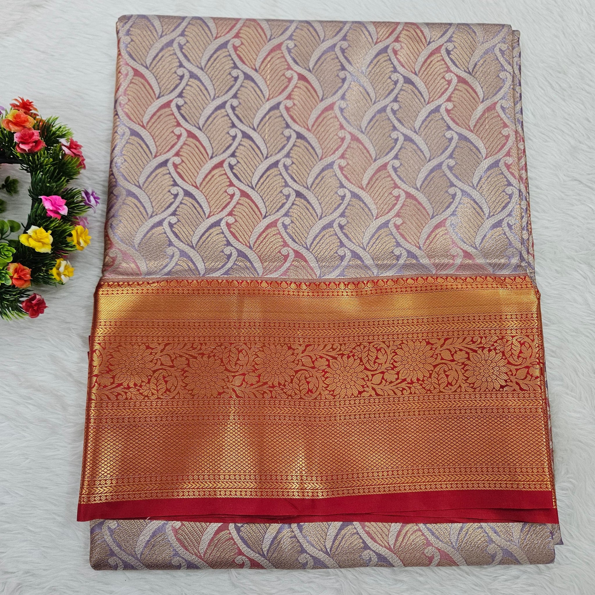 Semi kanchipattu saree