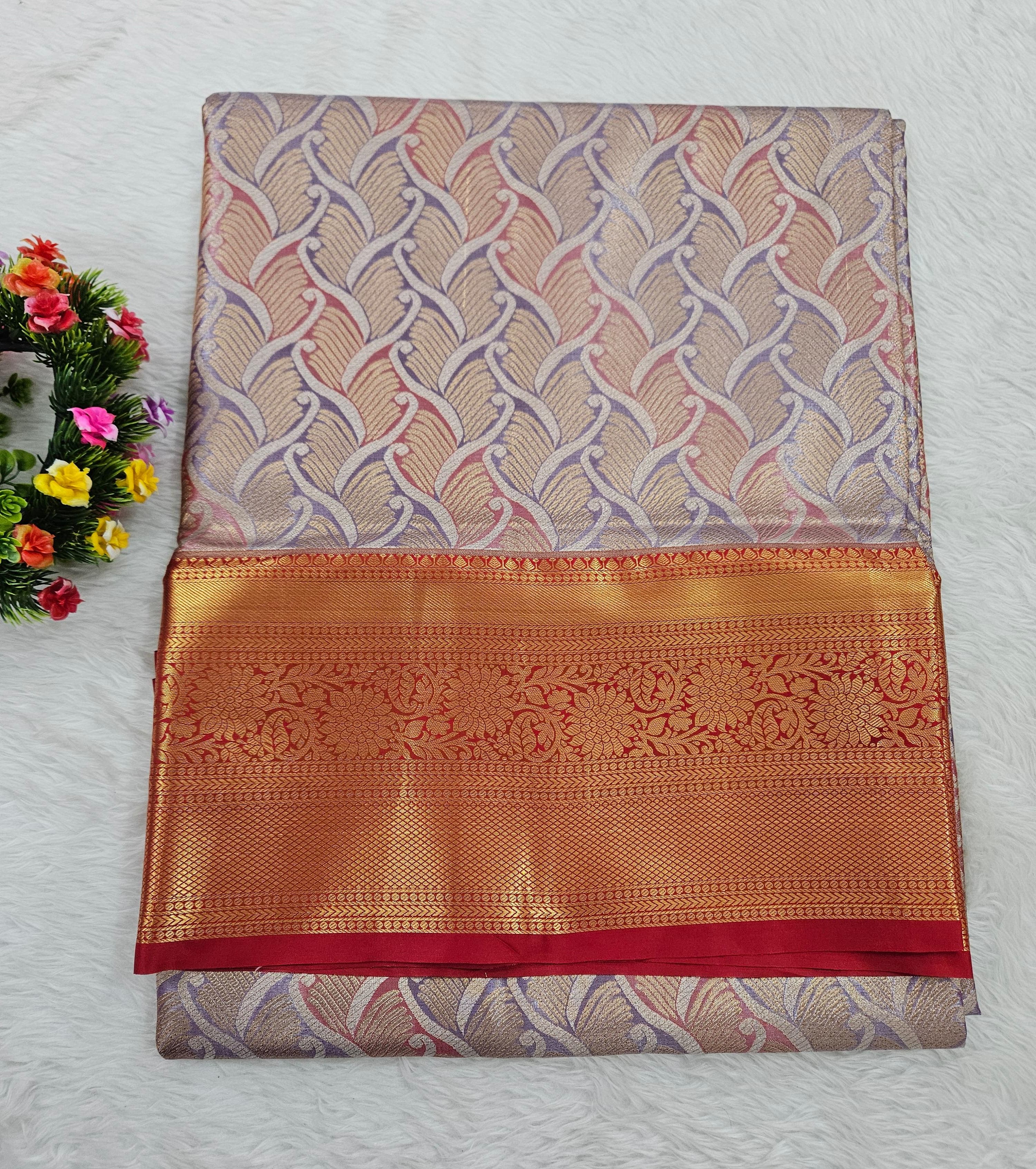 Semi kanchipattu saree