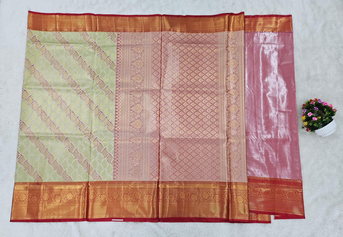 Semi kanchipattu saree