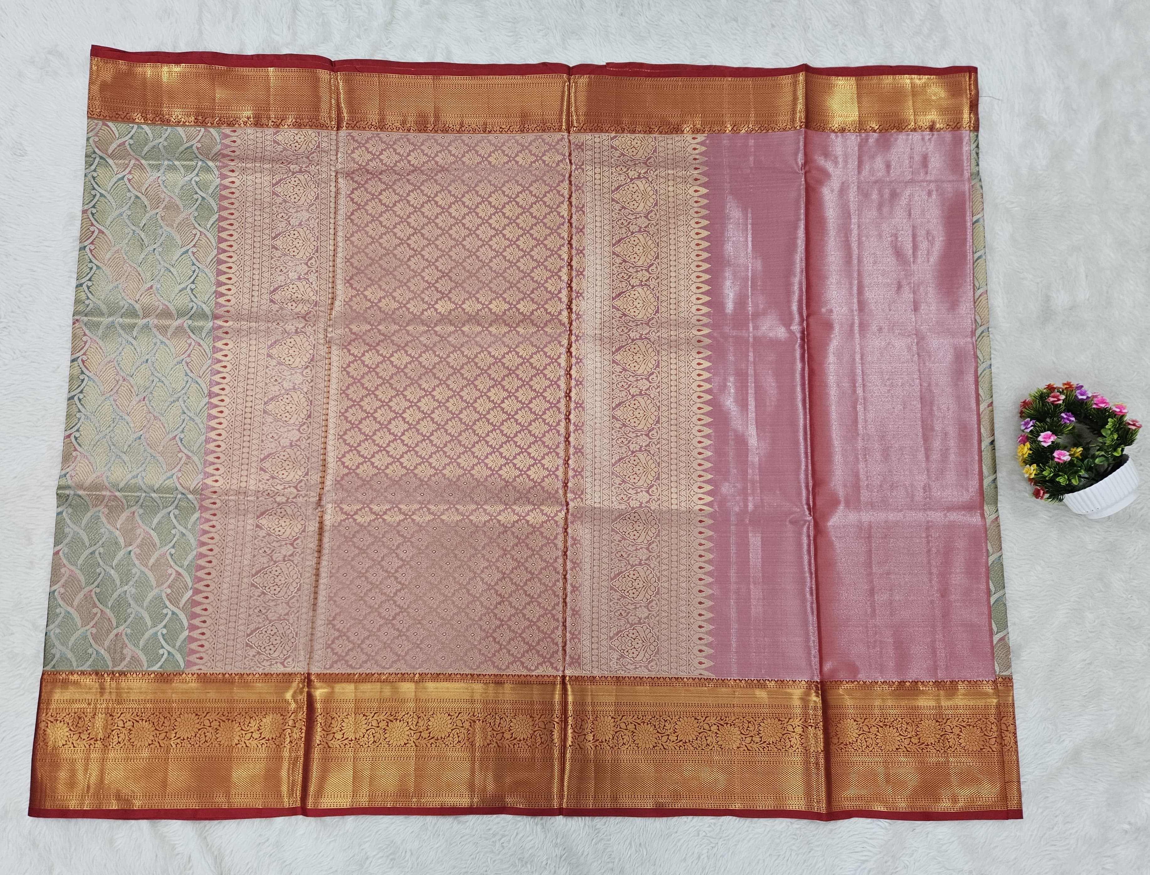 Semi kanchipattu saree