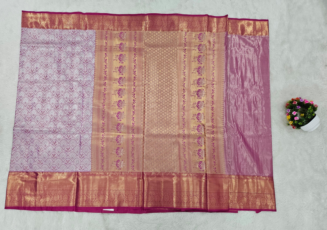 Semi kanchipattu saree