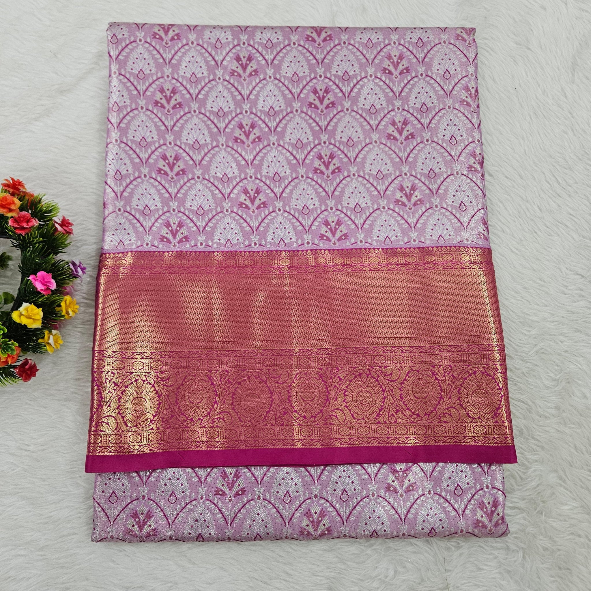 Semi kanchipattu saree