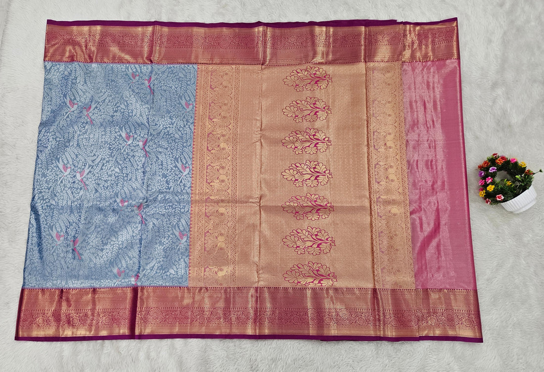 Semi kanchipattu saree