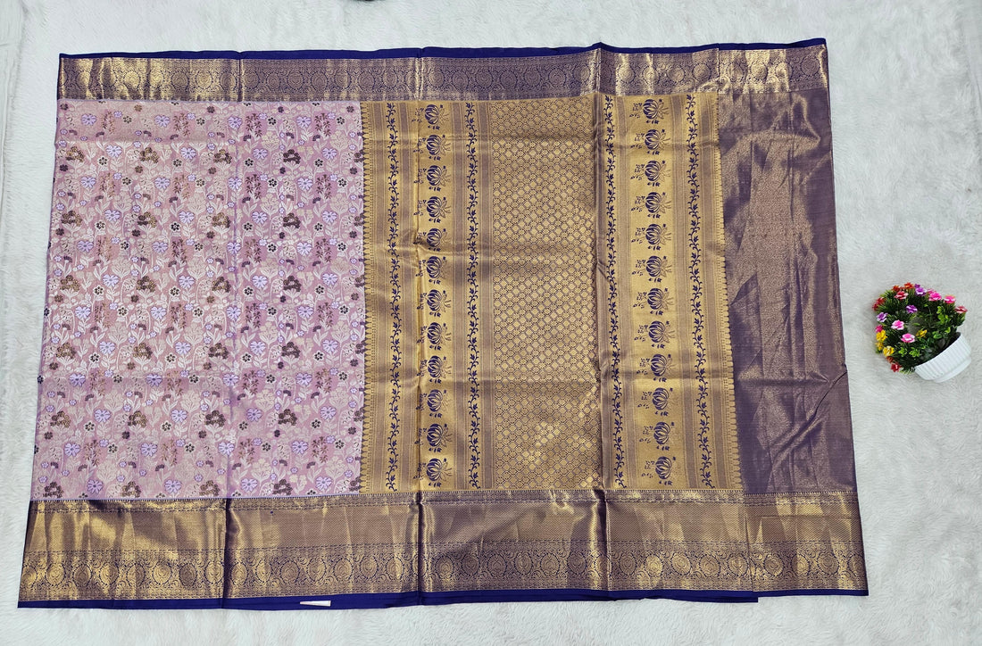 Semi kanchipattu saree