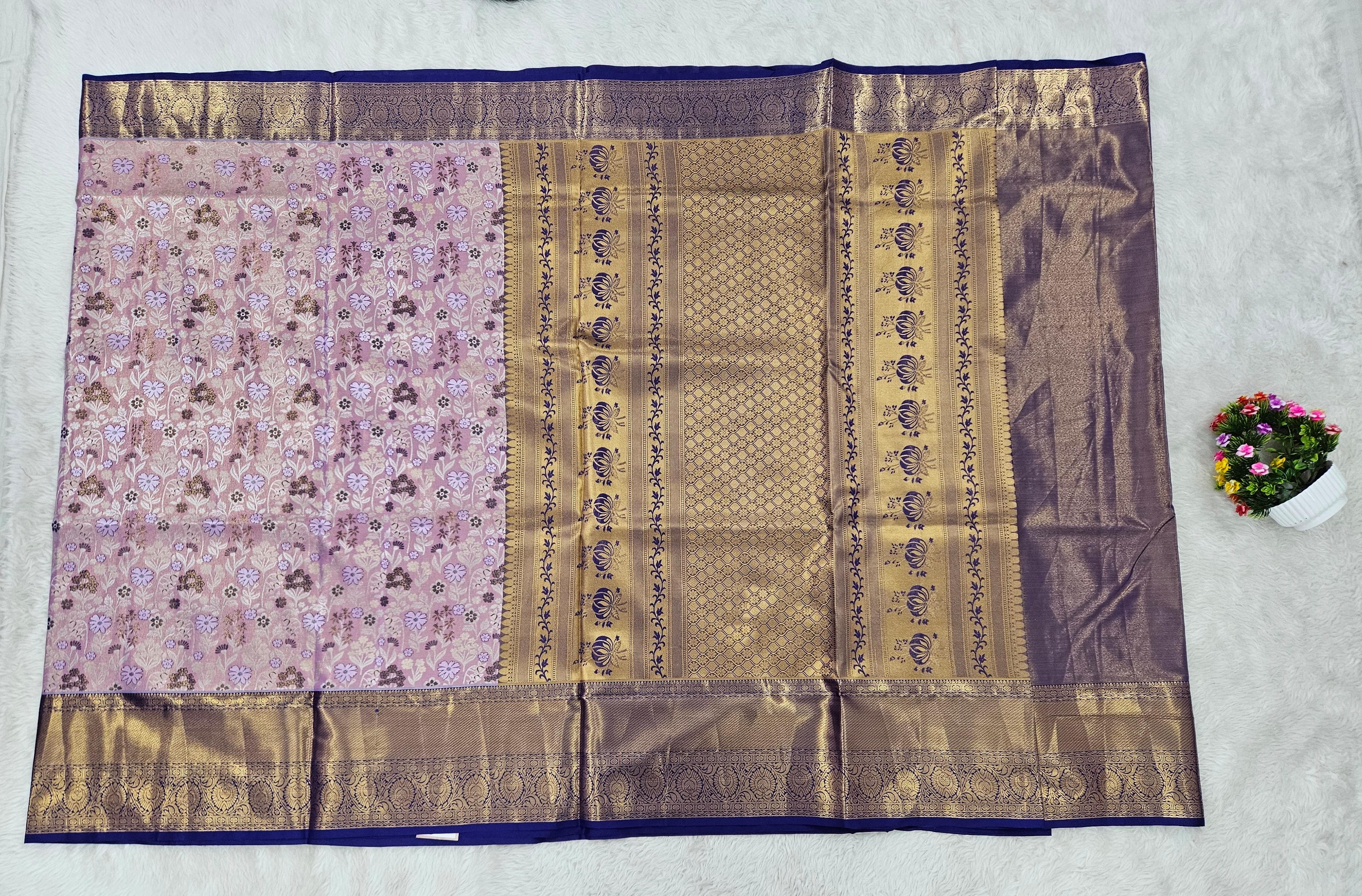 Semi kanchipattu saree