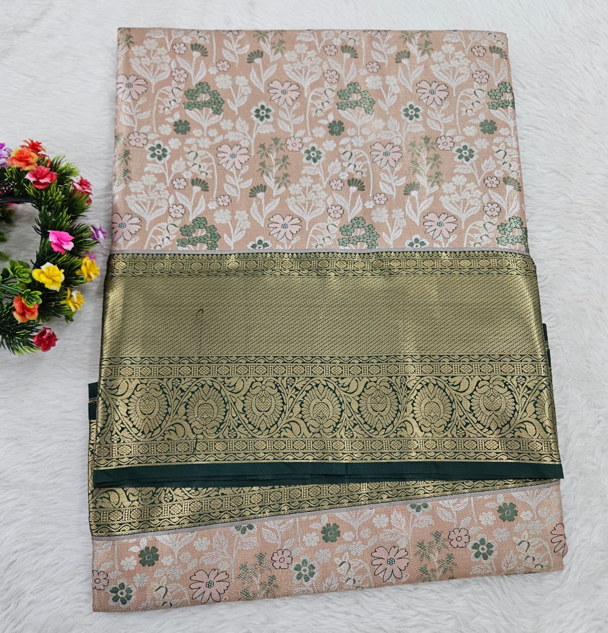 Semi kanchipattu saree