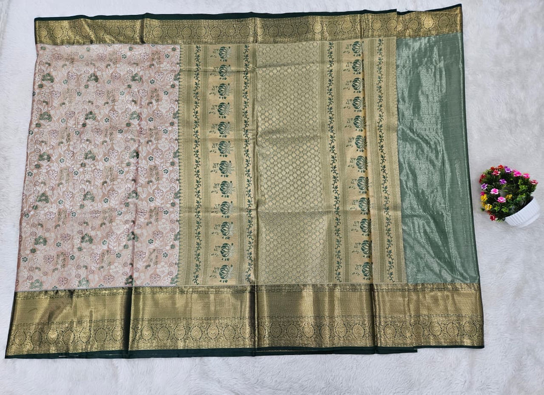 Semi kanchipattu saree