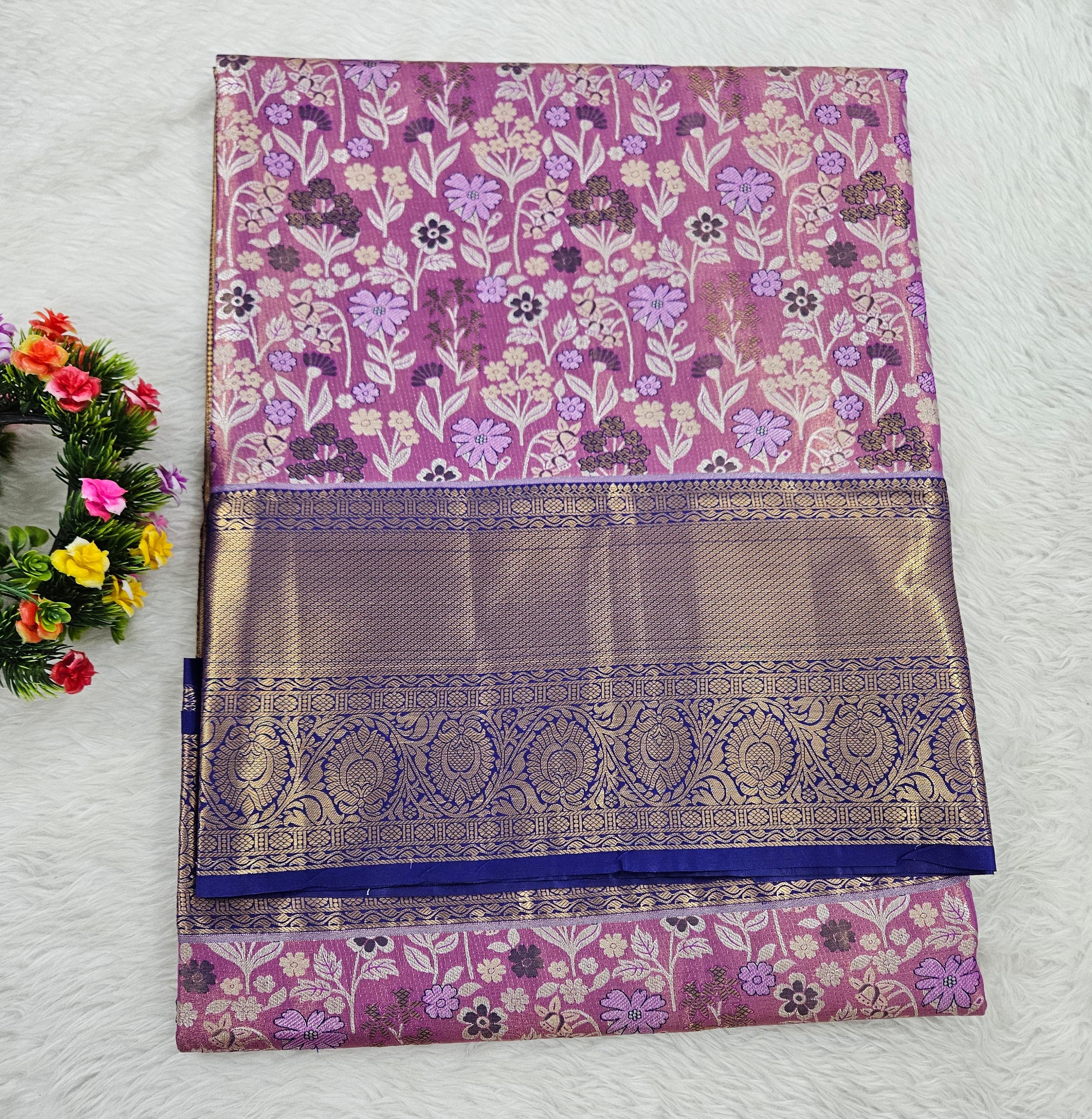 Semi kanchipattu saree