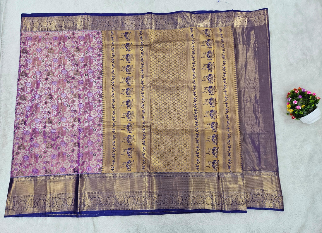 Semi kanchipattu saree