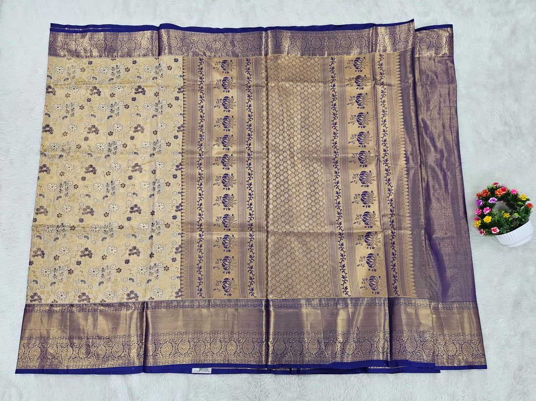 Semi kanchipattu saree