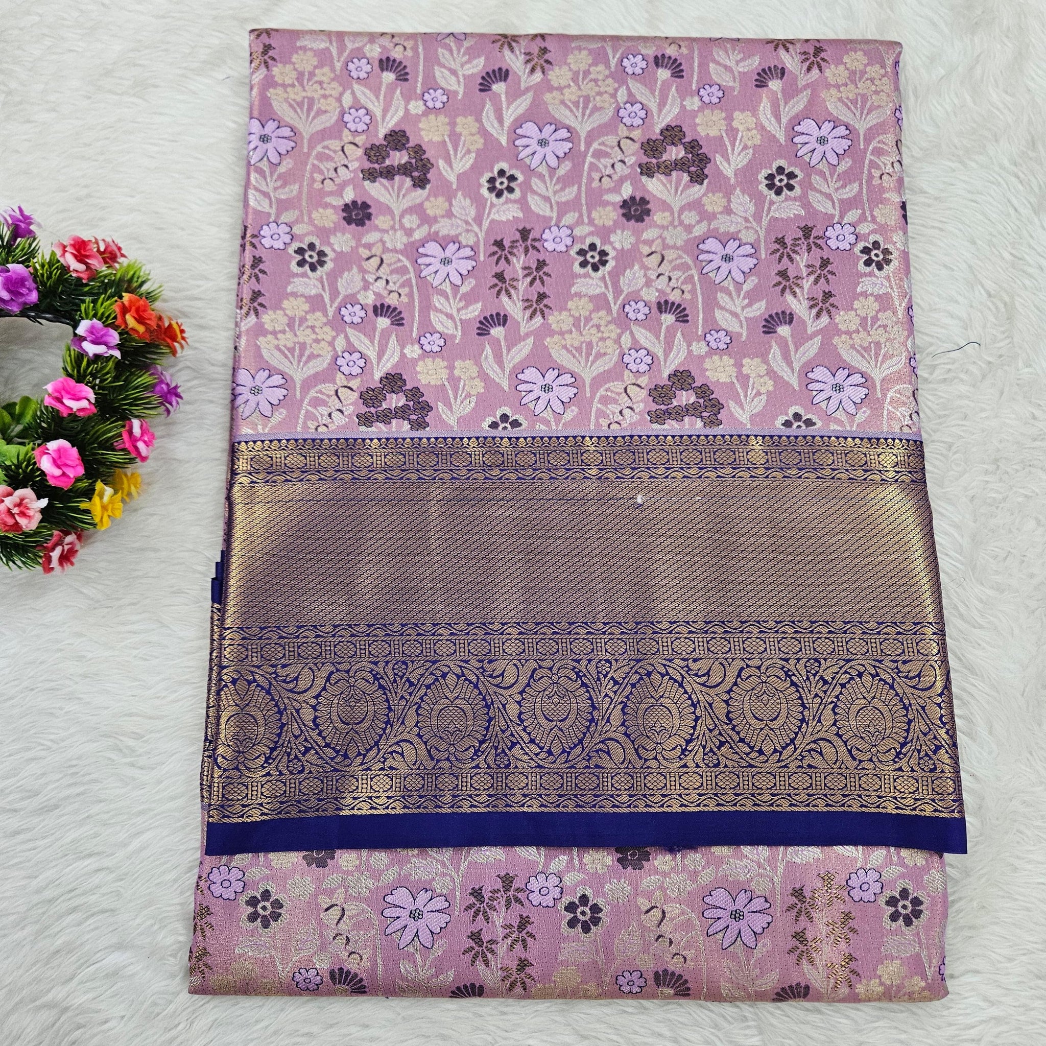Semi kanchipattu saree