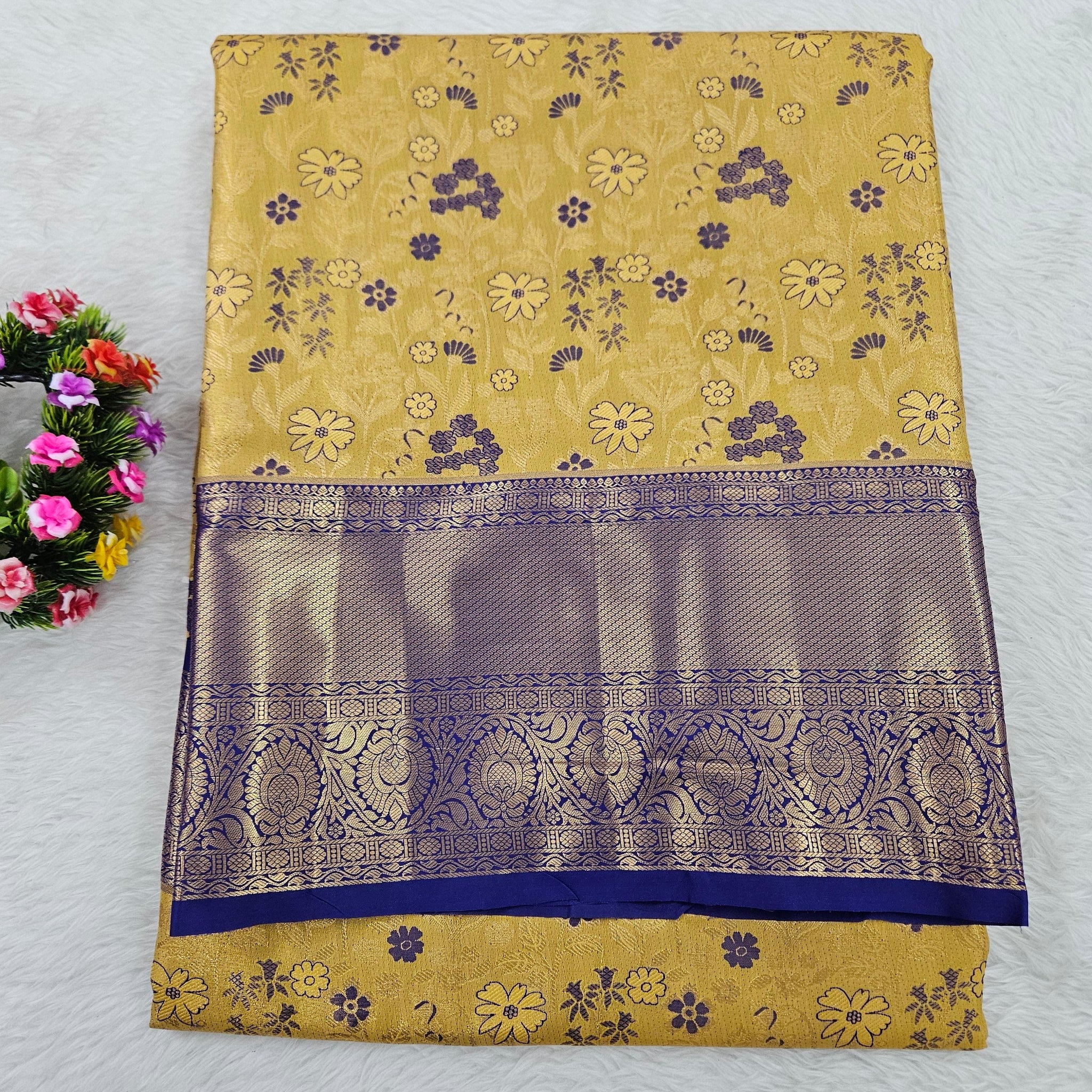 Semi kanchipattu saree