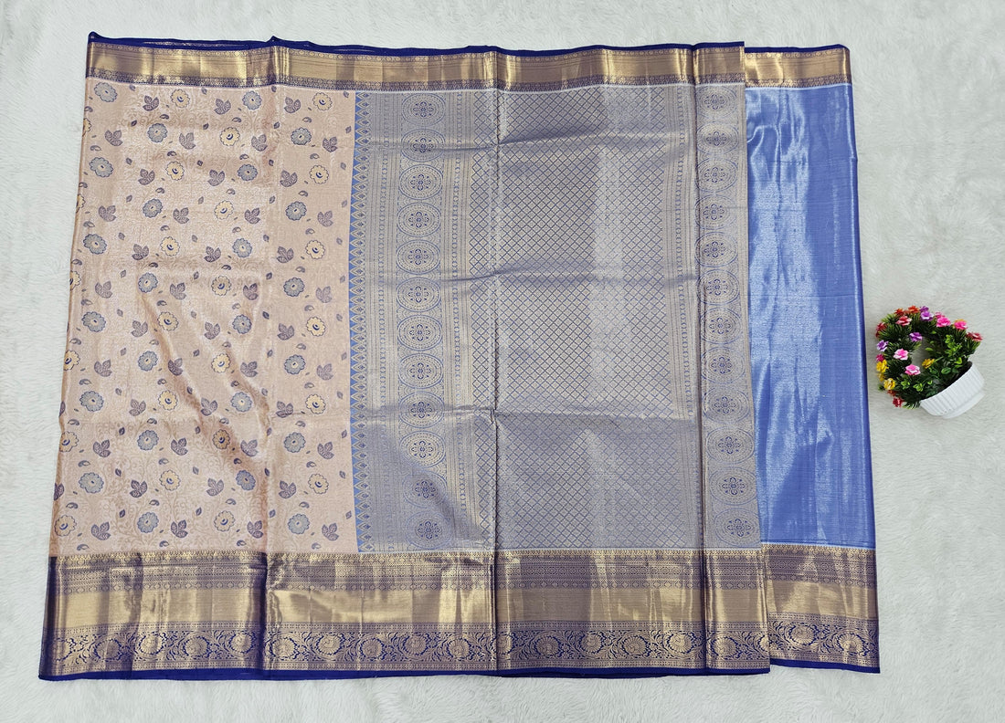 Semi kanchipattu saree