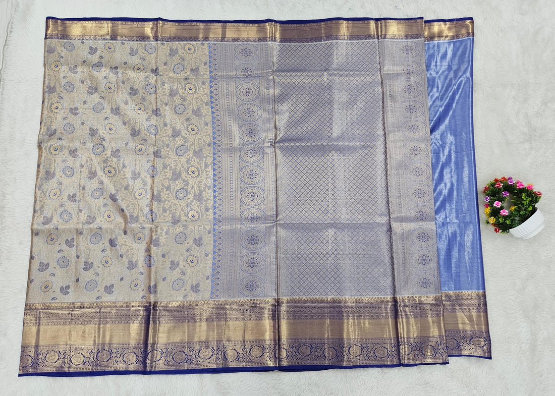 Semi kanchipattu saree