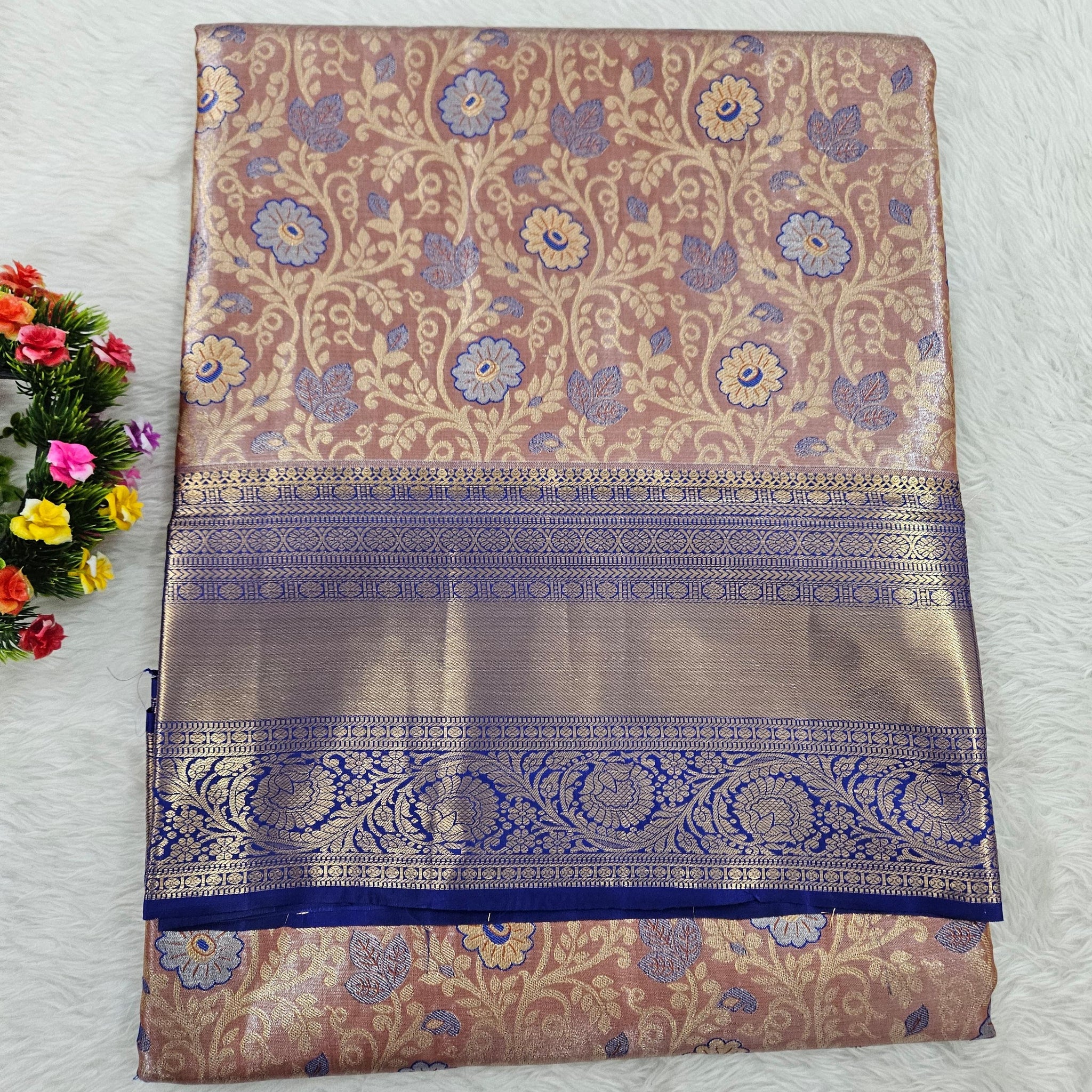 Semi kanchipattu saree