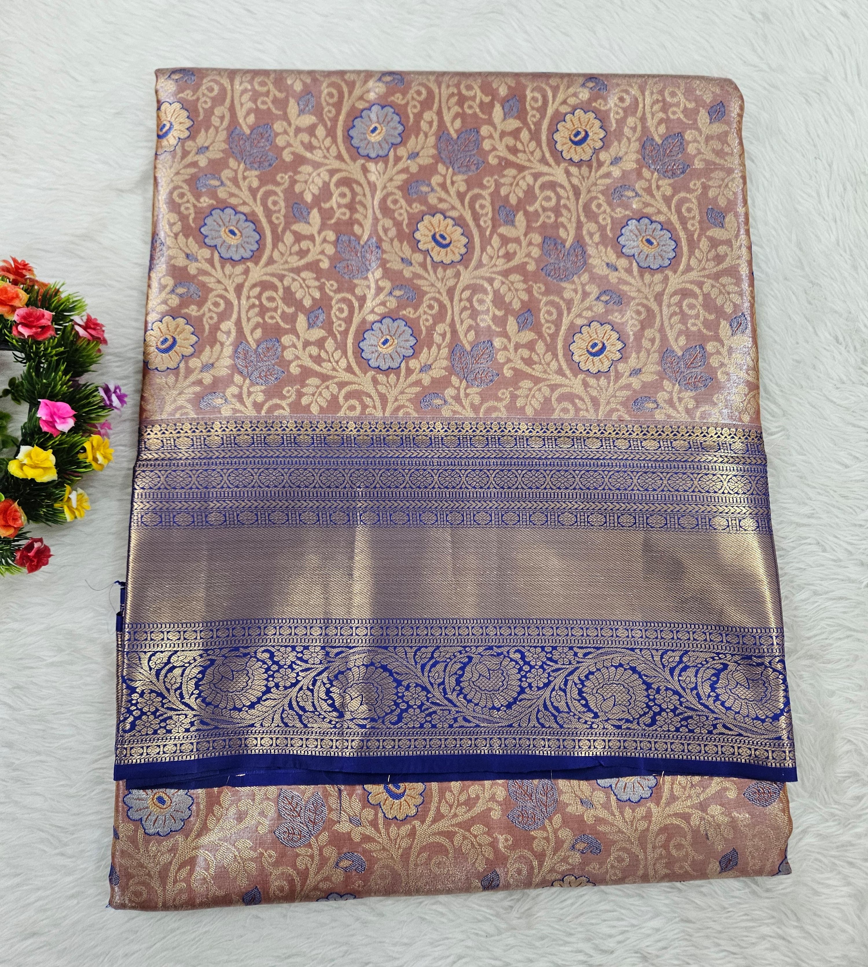 Semi kanchipattu saree