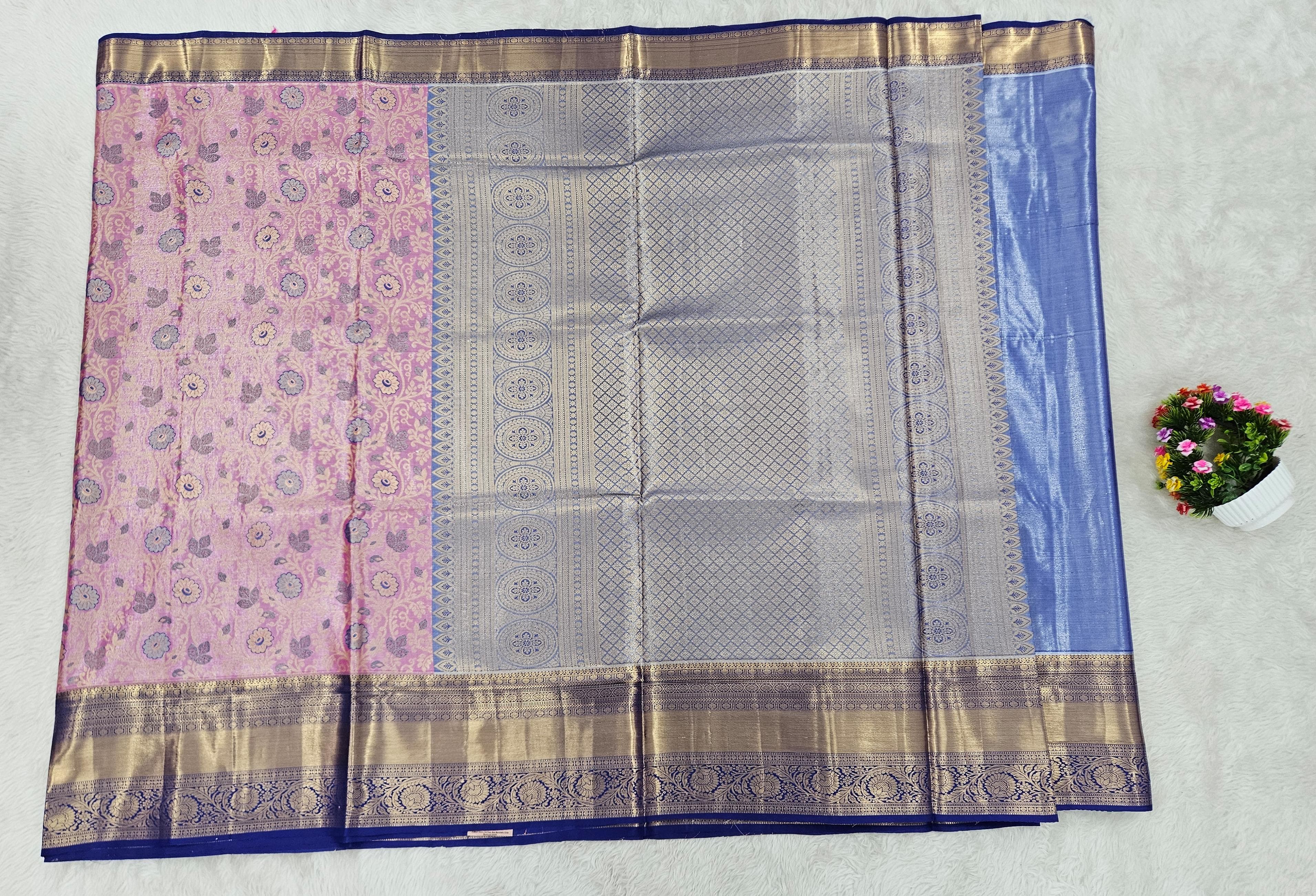 Semi kanchipattu saree