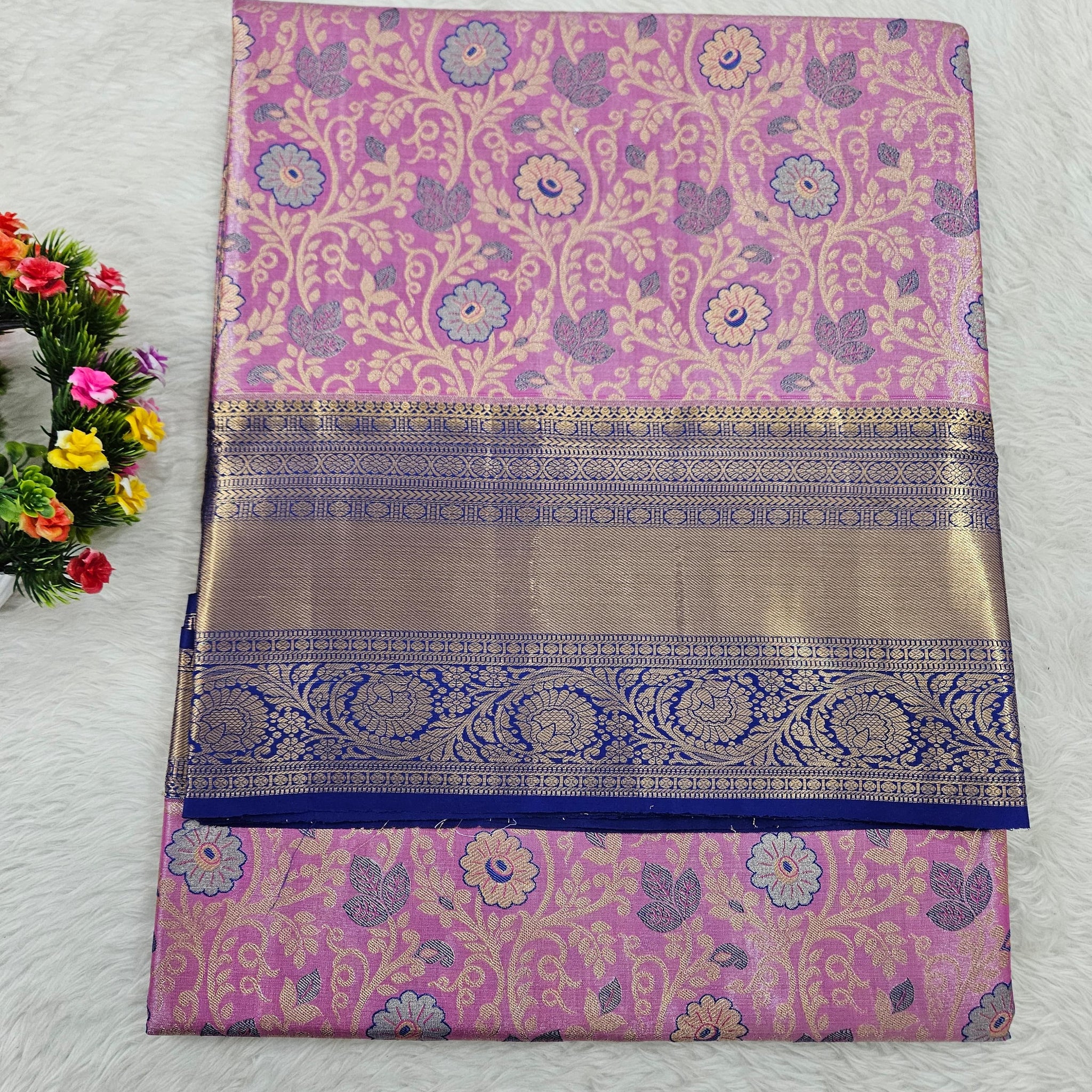 Semi kanchipattu saree
