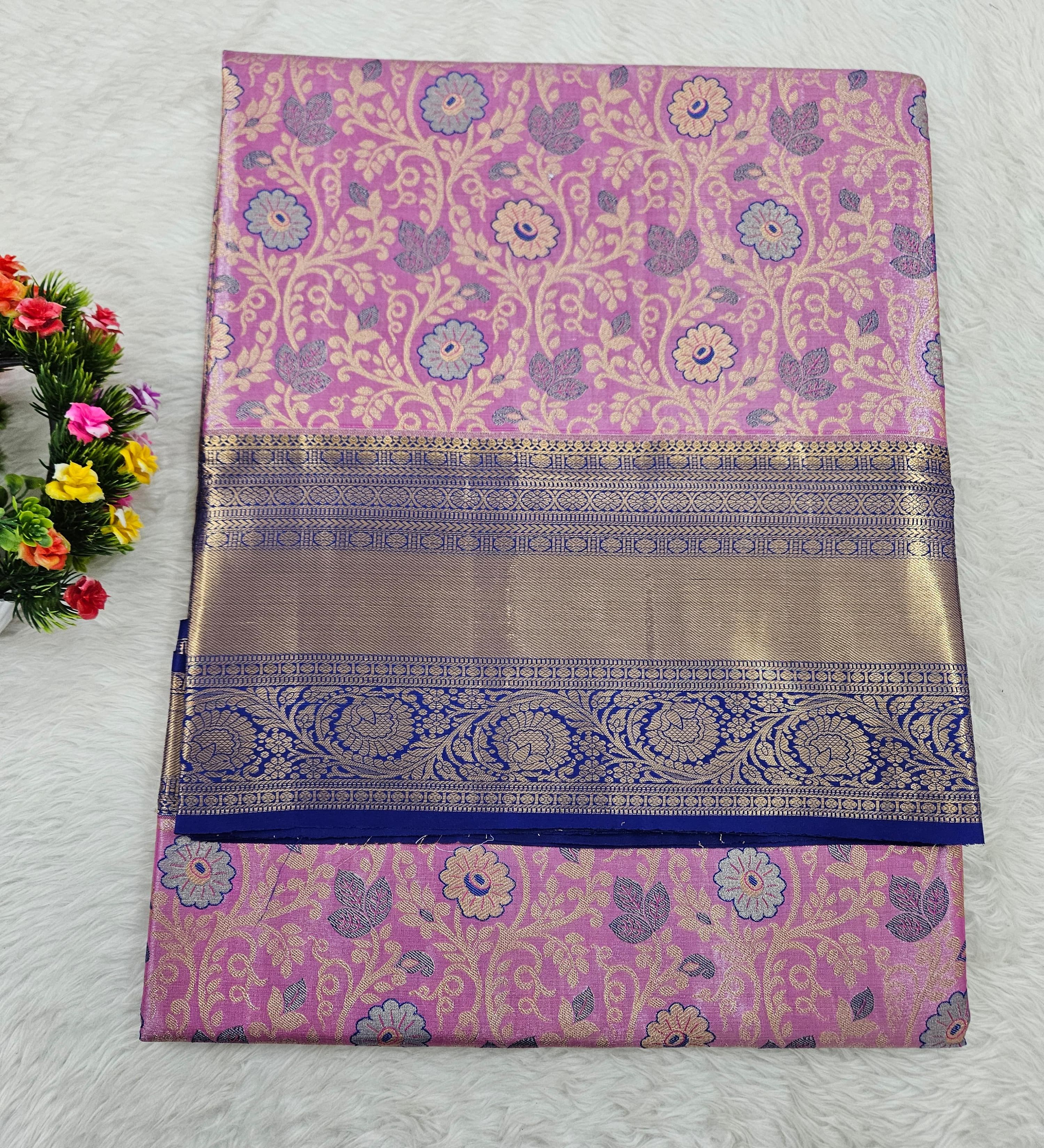 Semi kanchipattu saree