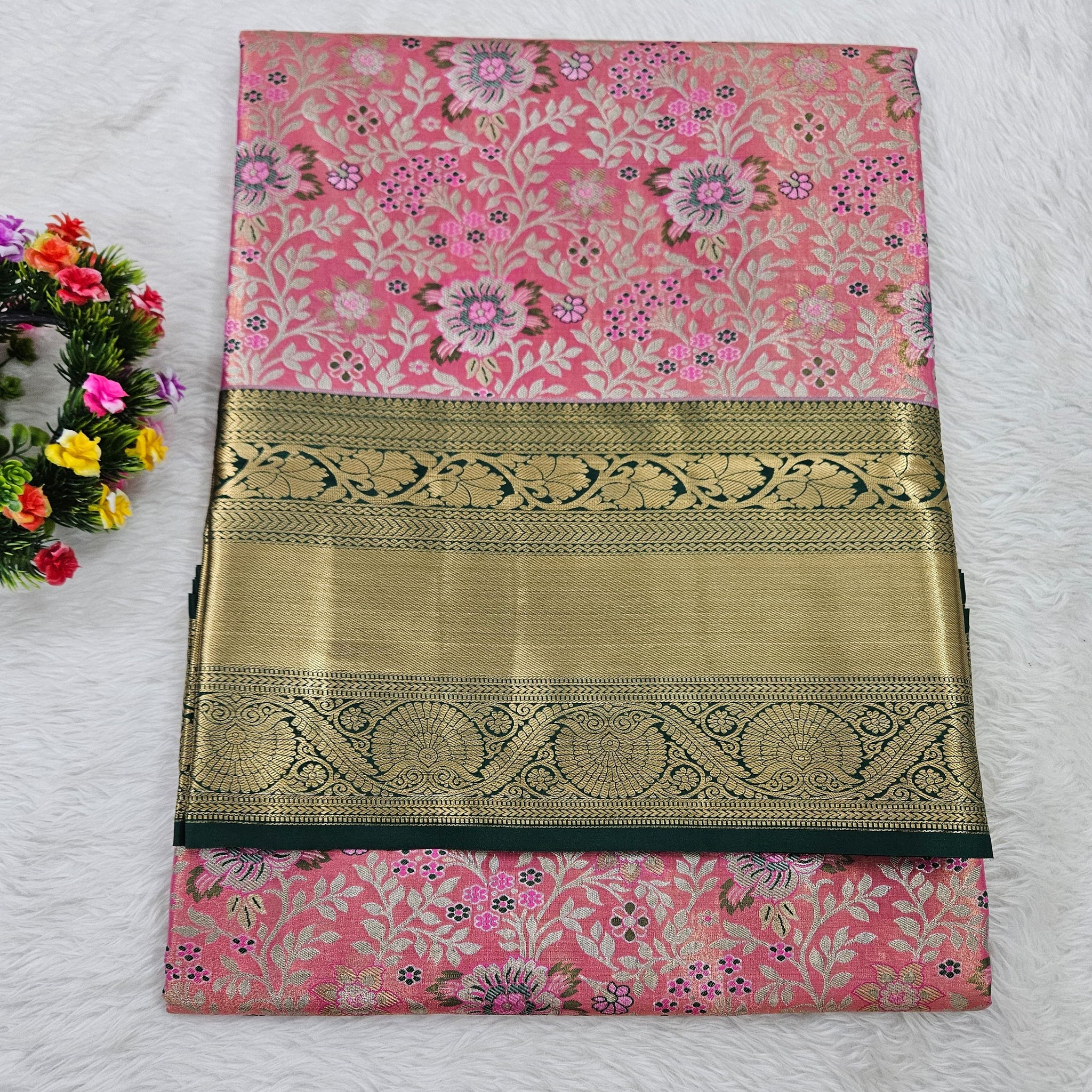 Semi kanchipattu saree