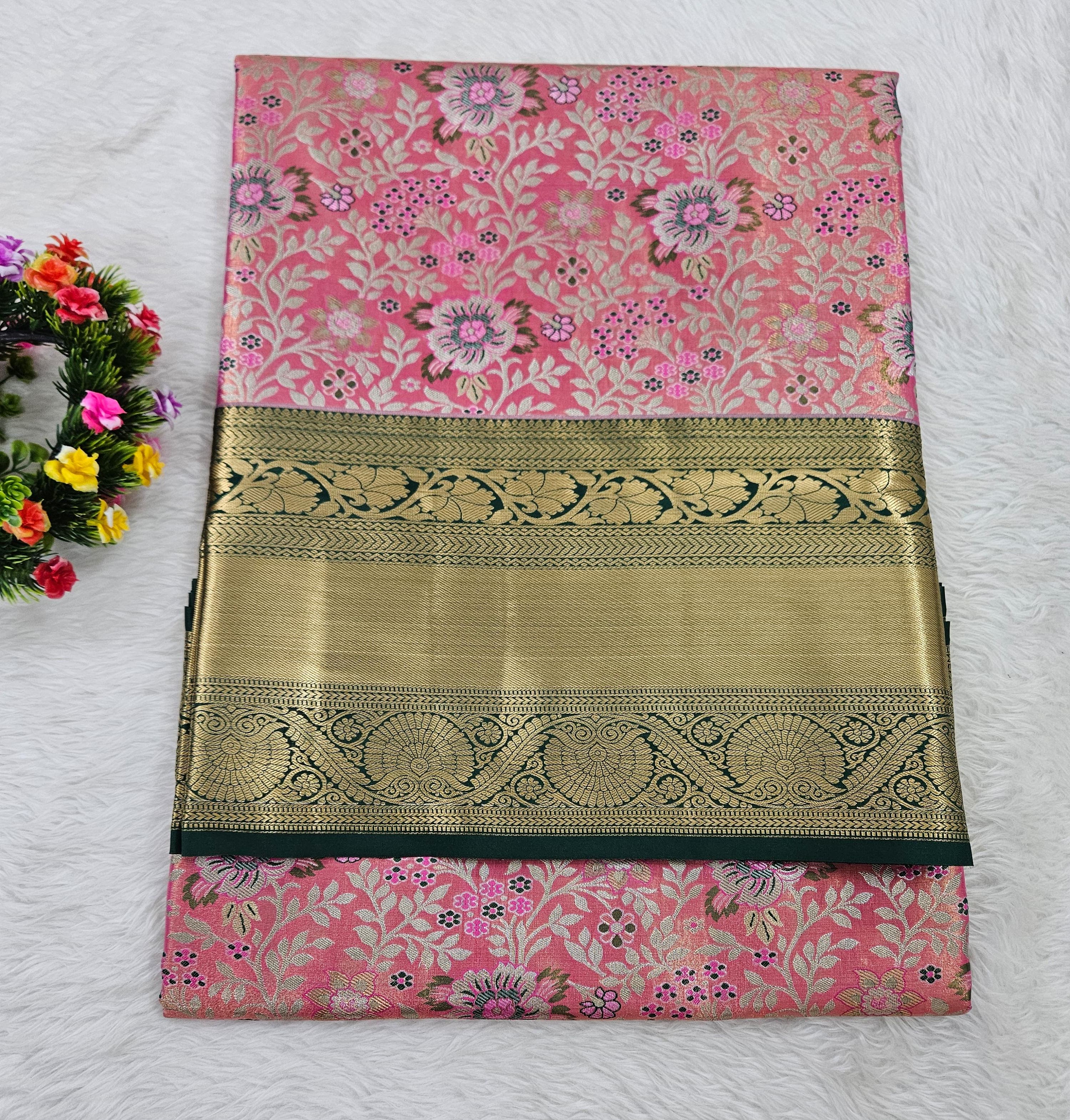 Semi kanchipattu saree