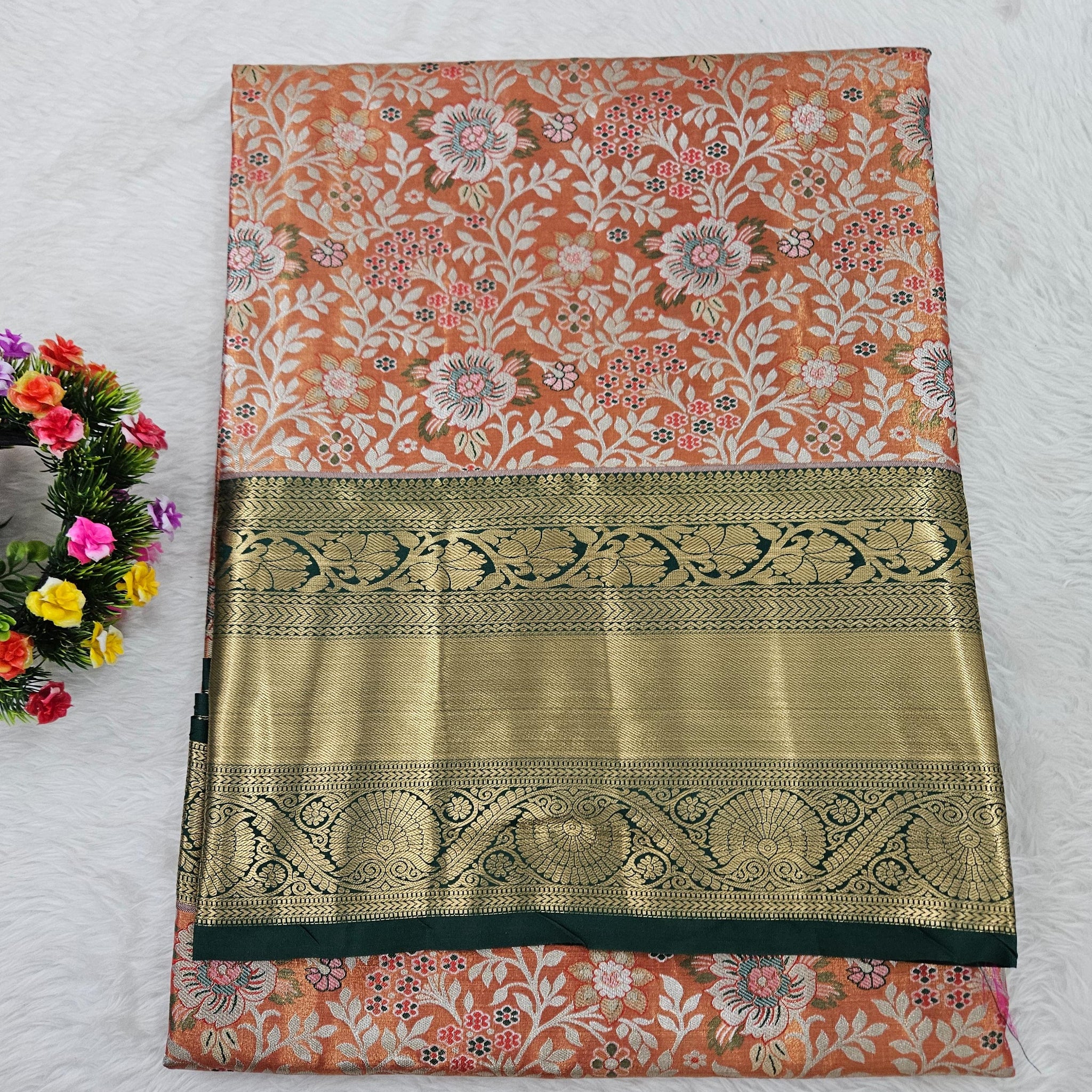 Semi kanchipattu saree