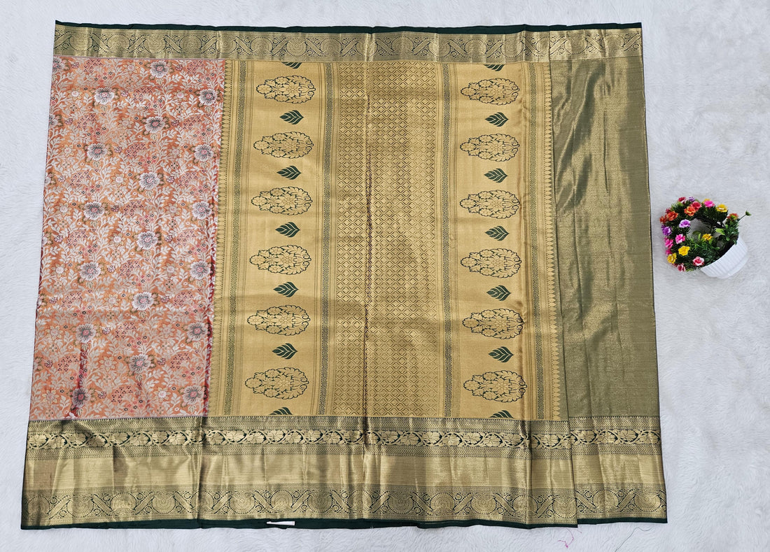 Semi kanchipattu saree