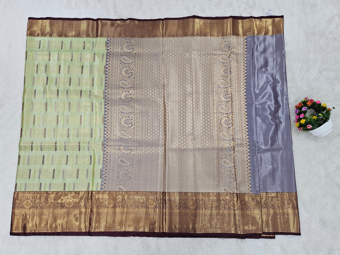 Semi kanchipattu saree