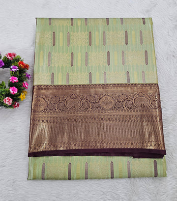 Semi kanchipattu saree
