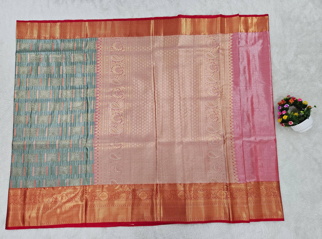 Semi kanchipattu saree