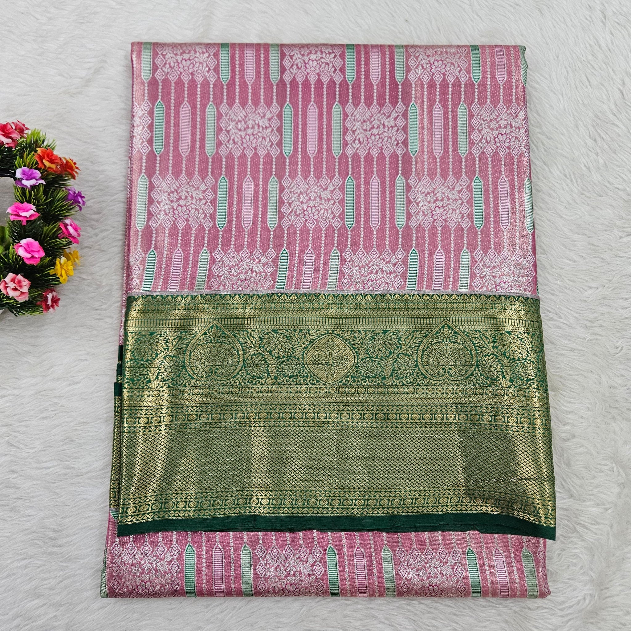 Semi kanchipattu saree