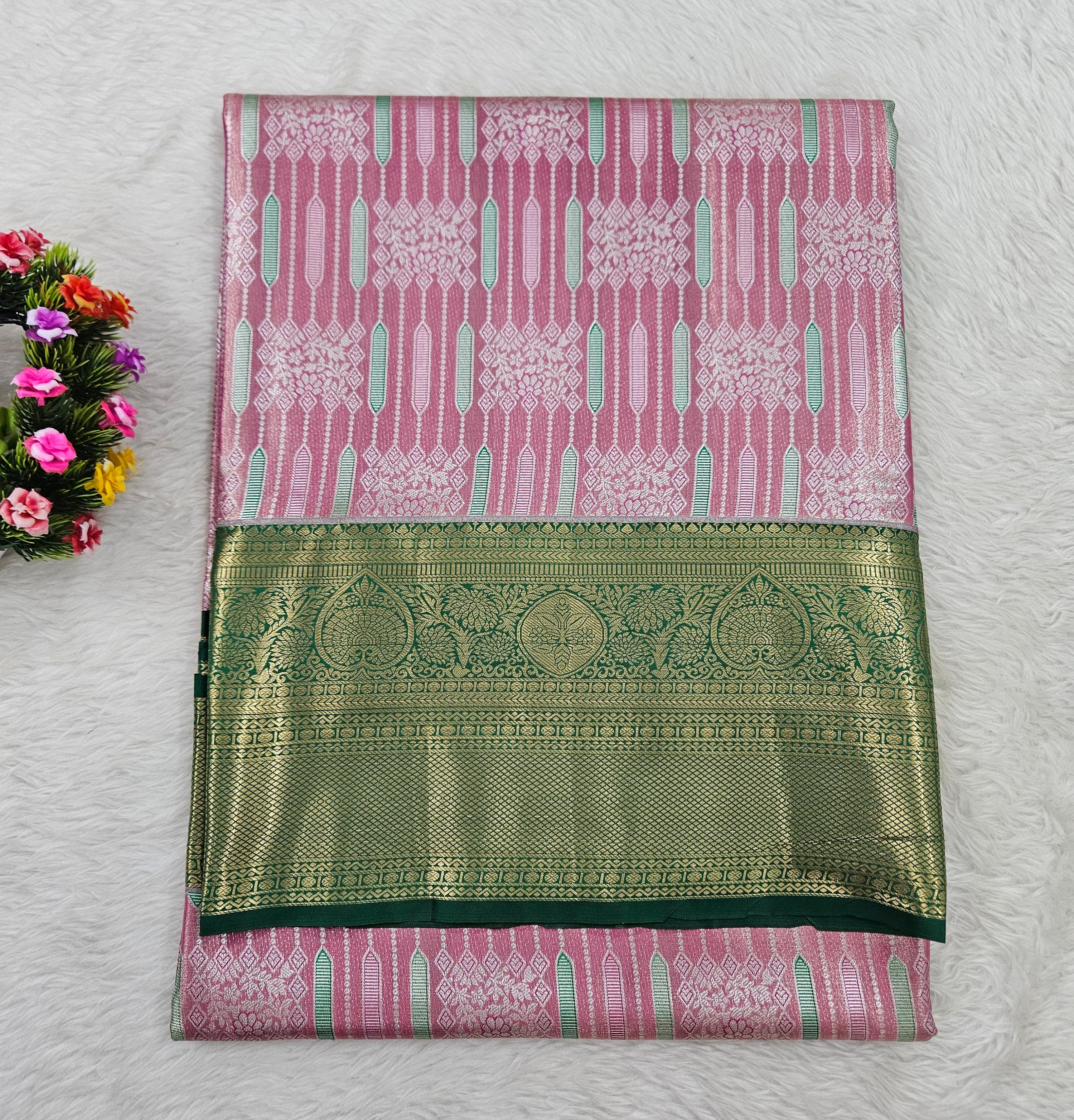 Semi kanchipattu saree