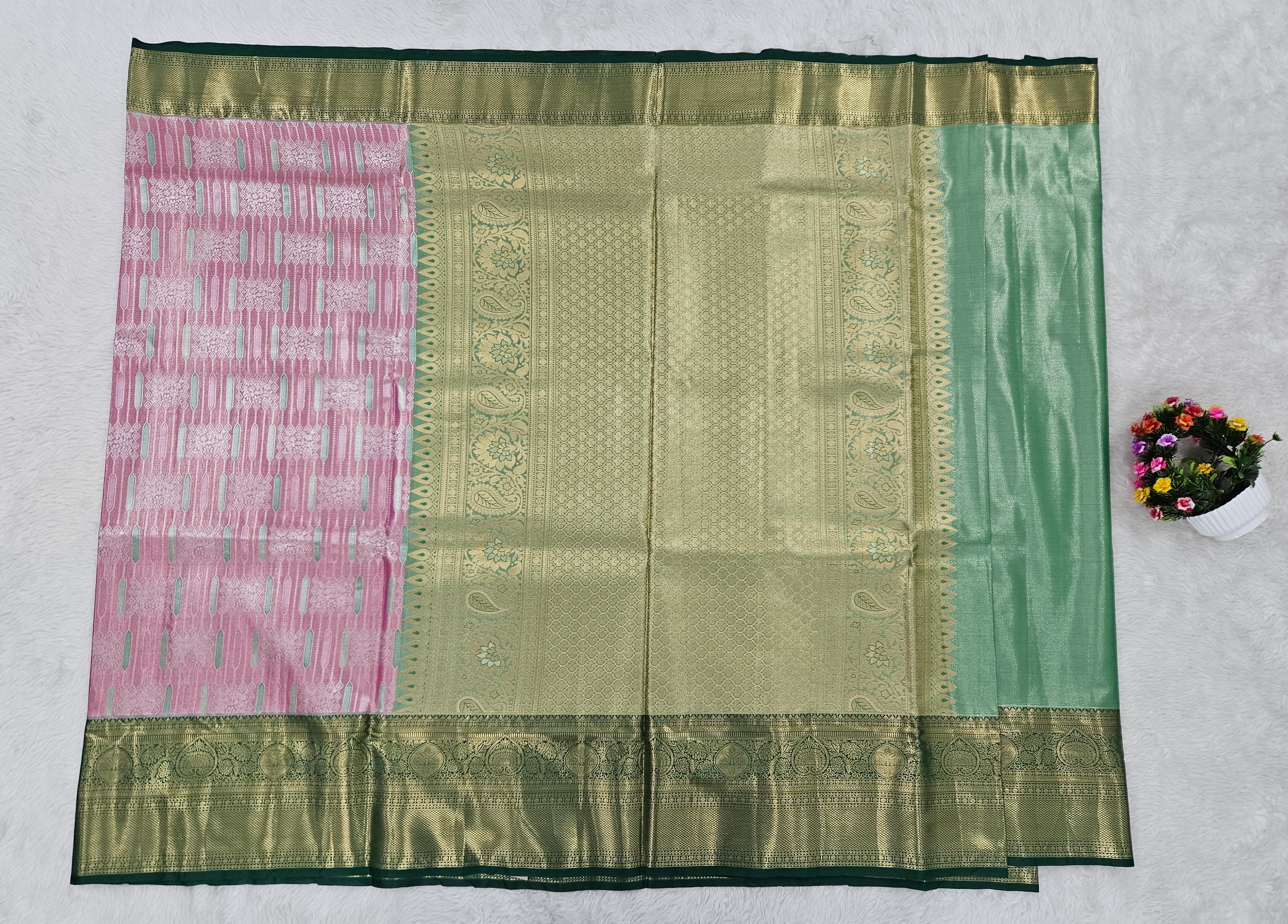 Semi kanchipattu saree