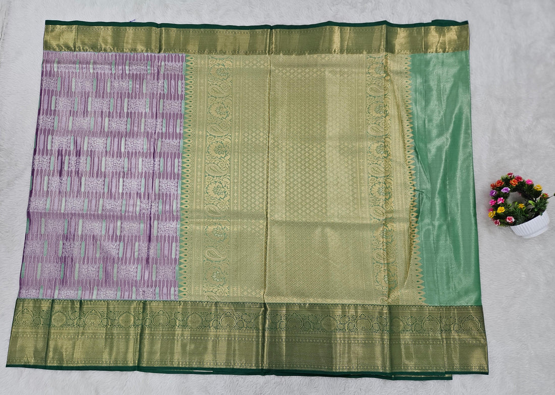 Semi kanchipattu saree
