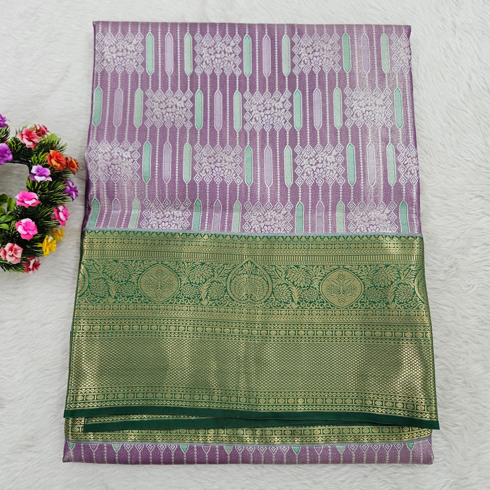 Semi kanchipattu saree