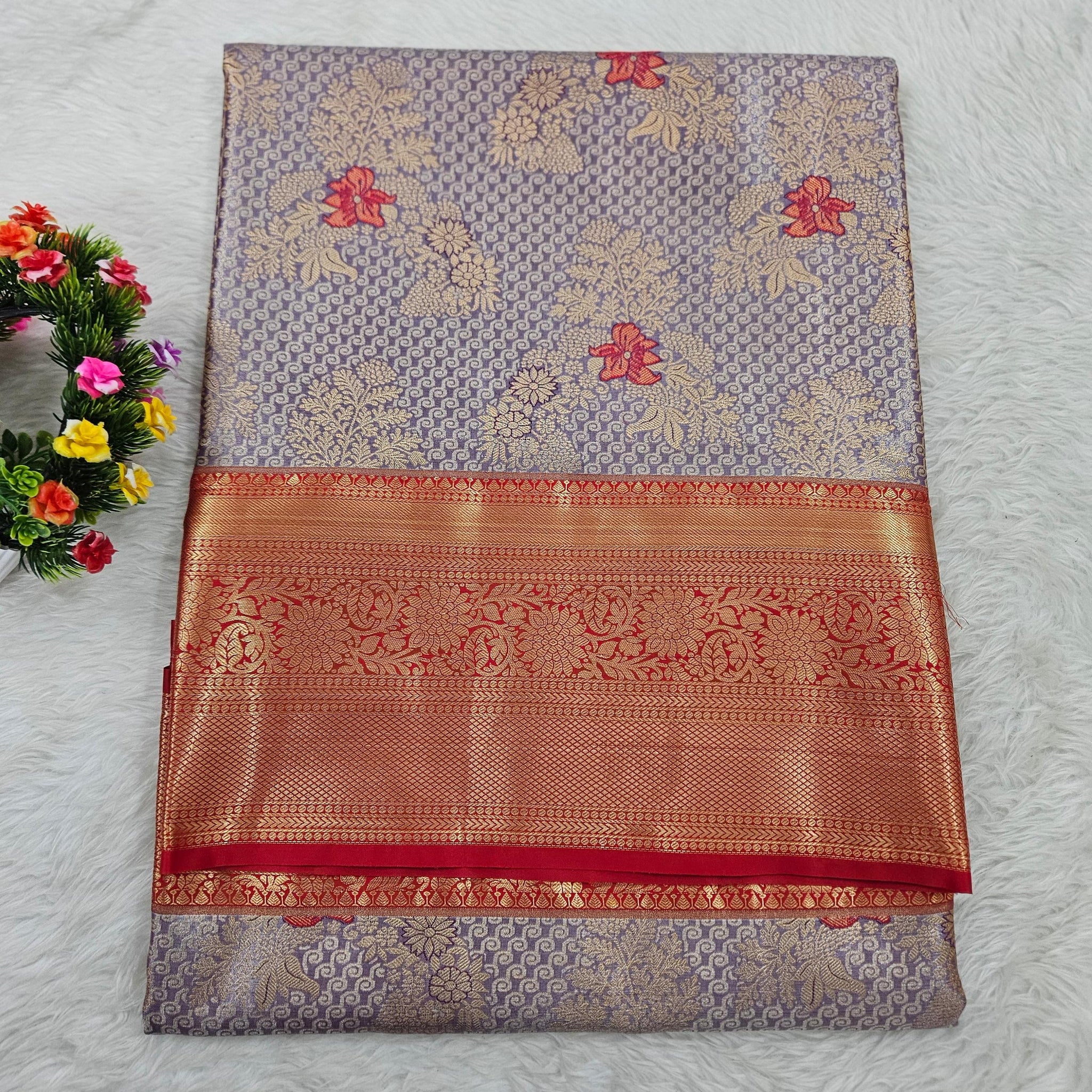 Semi kanchipattu saree