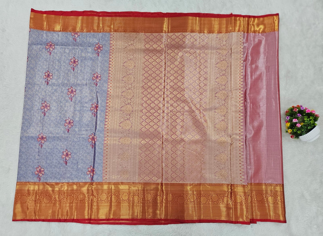 Semi kanchipattu saree