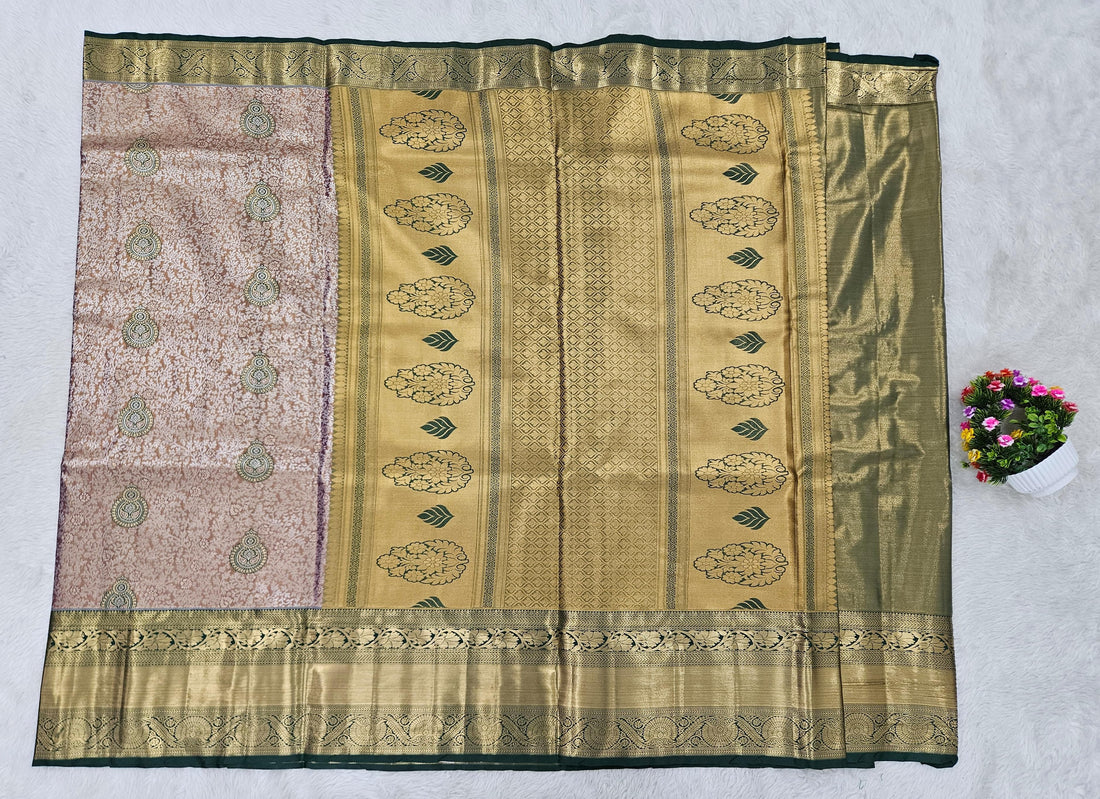 Semi kanchipattu saree