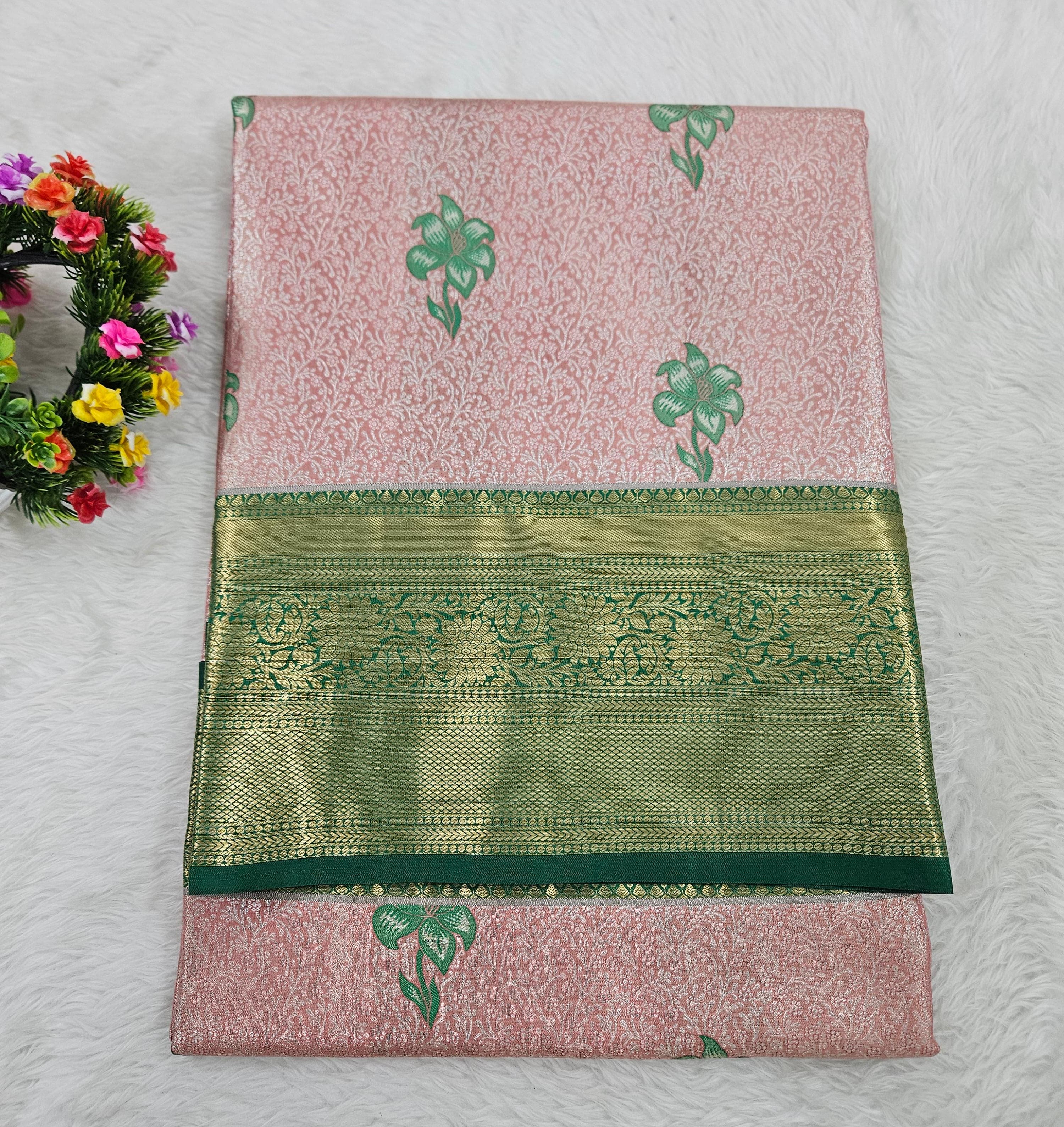 Semi kanchipattu saree