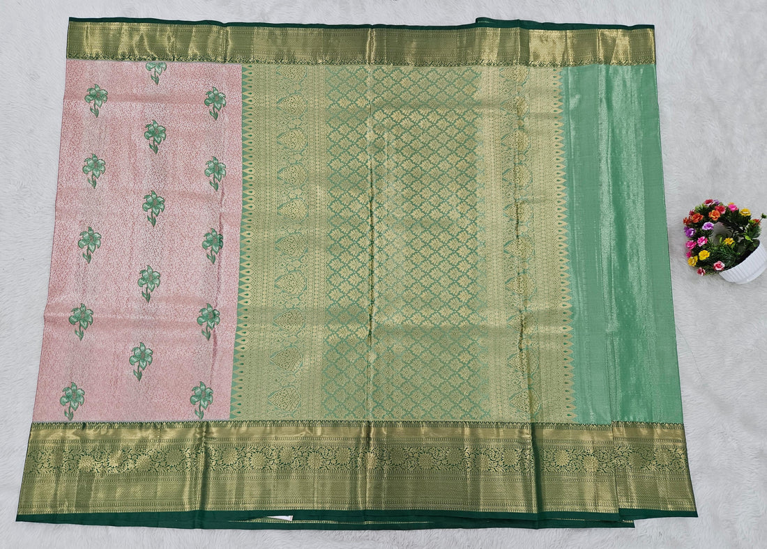 Semi kanchipattu saree