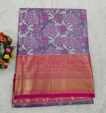 Semi kanchipattu saree