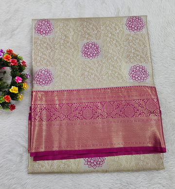 Semi kanchipattu saree