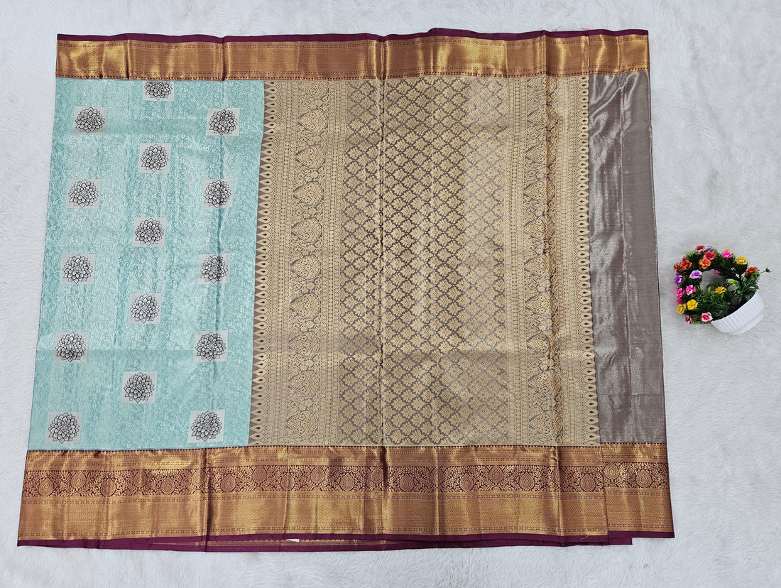 Semi kanchipattu saree