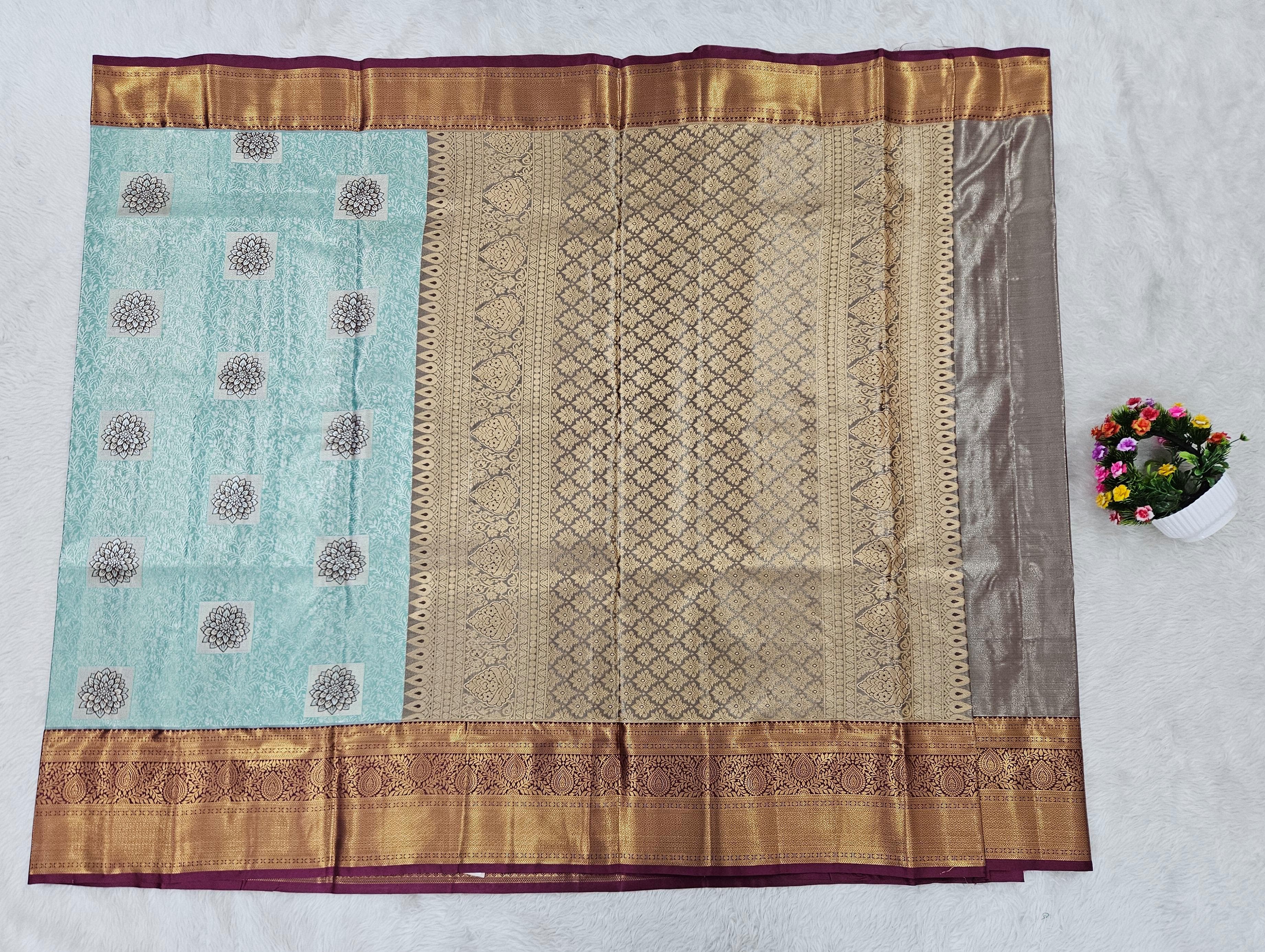 Semi kanchipattu saree