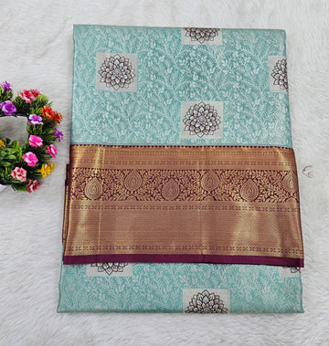 Semi kanchipattu saree